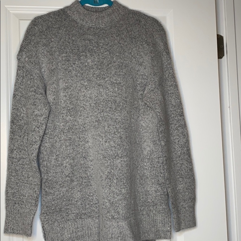Gray sweater